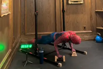 Jacked Dad Takes on Tom Holland's 20 Minute Cindy Workout and Pays a Brutal Price