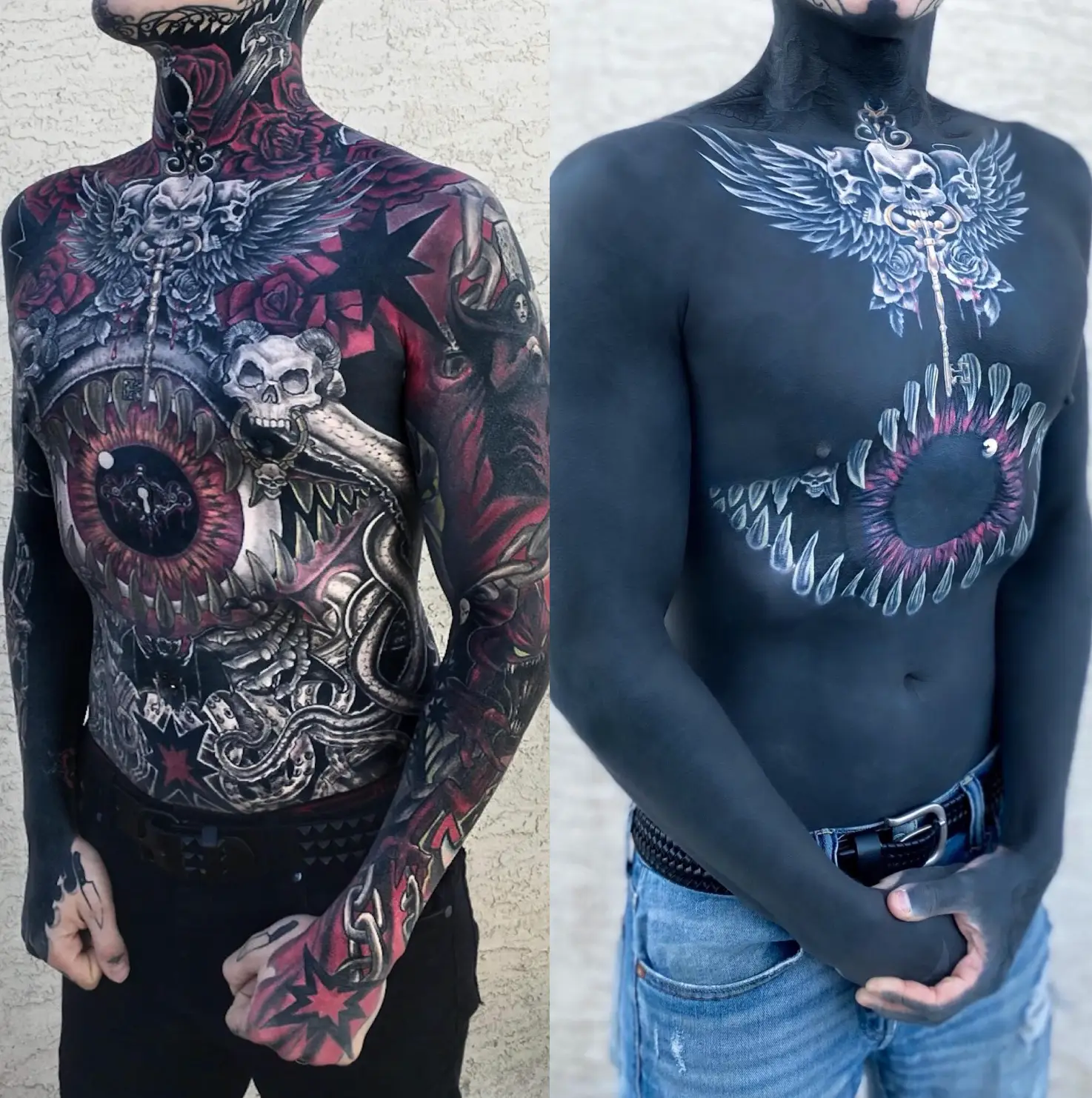 World's Most Tattooed Living Person Has 40 Layers of Ink Across 90% of His Body