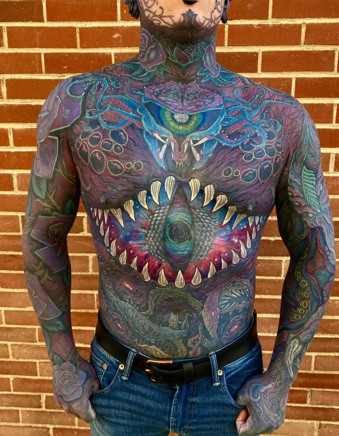 World's Most Tattooed Living Person Has 40 Layers of Ink Across 90% of His Body